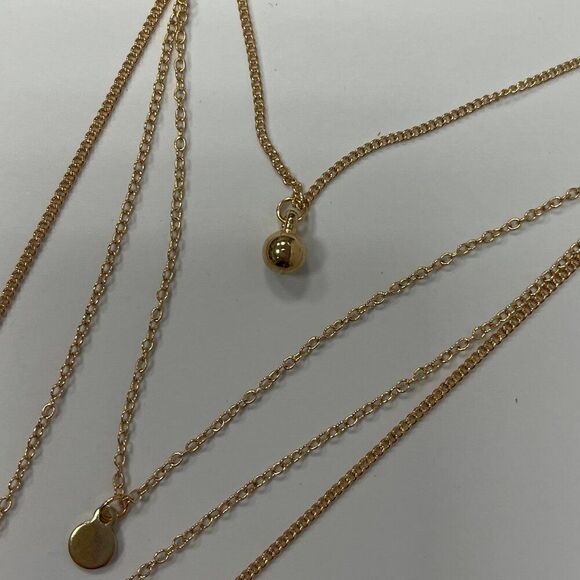 Four Layer Fly Me To the Moon Necklace - Picture 2 of 4